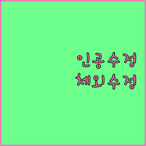 인공수정vs체외수정 난임 치료 방법 총정리