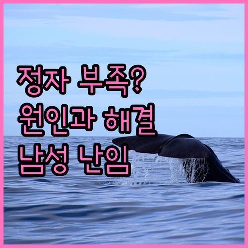 정자 수가 부족? 남성 난임의 원인과 해결책, 명쾌한 해답