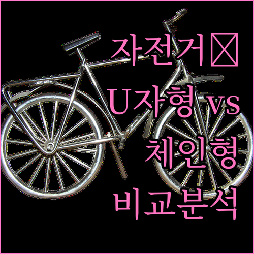 내 자전거 안전 지키기: U자형 vs 체인형 잠금장치 비교 분석