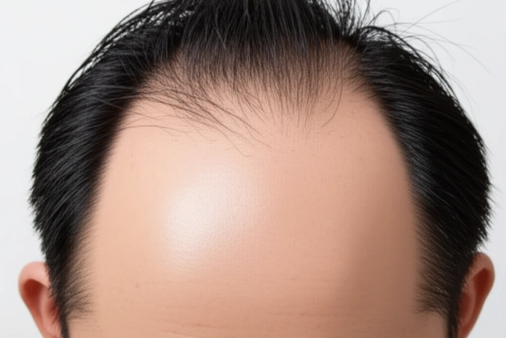 남성형 탈모 증상 이미지