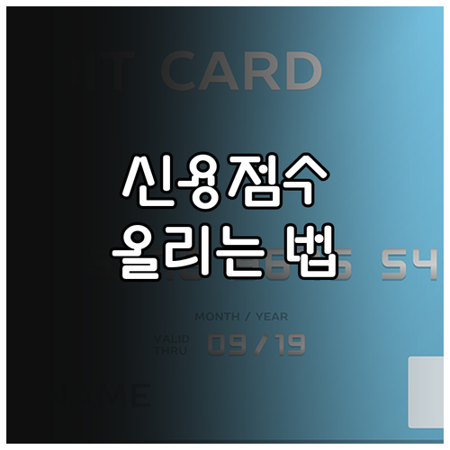 신용점수 지키는 방법: 쉬운 실천 전략으로 금융생활 UP