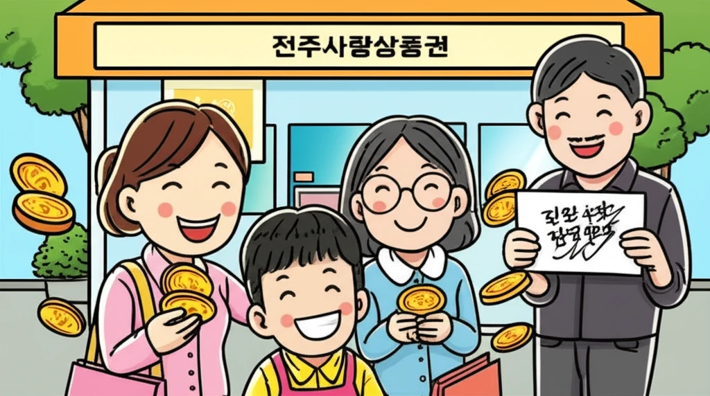 전주사랑상품권 혜택 이미지