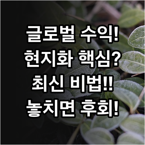 제목과 설명까지 현지화해야 터지는 글로벌 유튜브 수익 구조