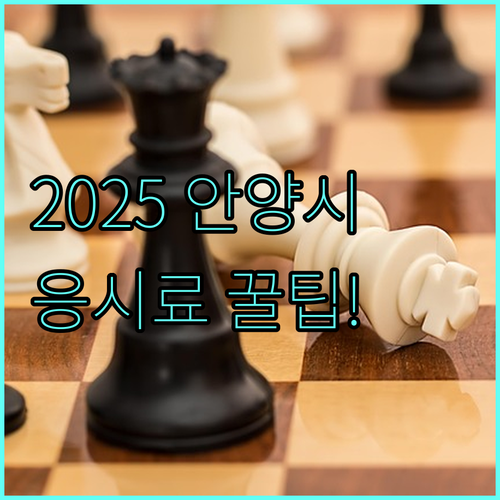 2025년 청년 정책 SEO 최적화 안양시 응시료 지원 가시성 확보 전략