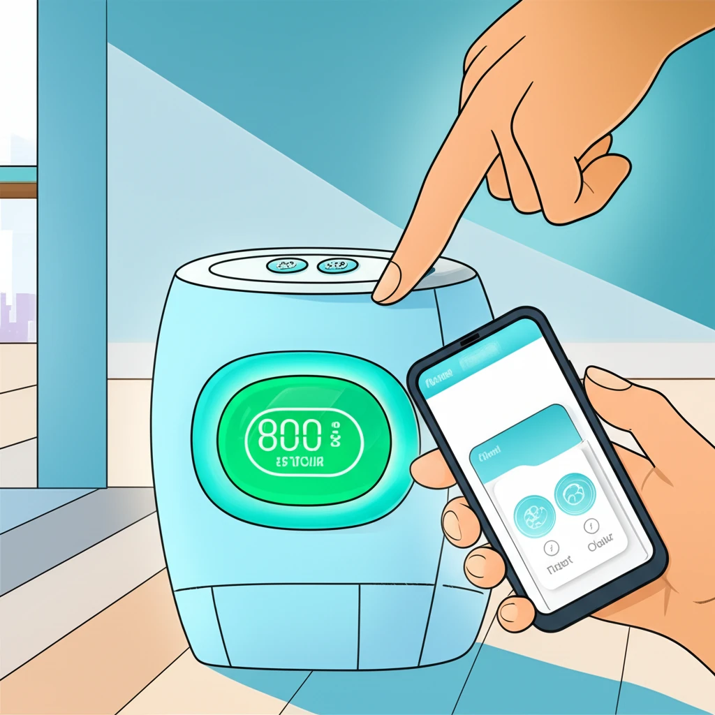 LG 퓨리케어 공기청정기 필터 리셋