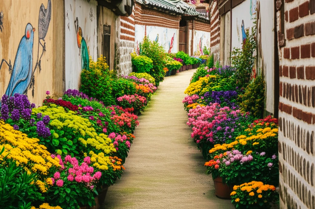 달성토성마을 풍경