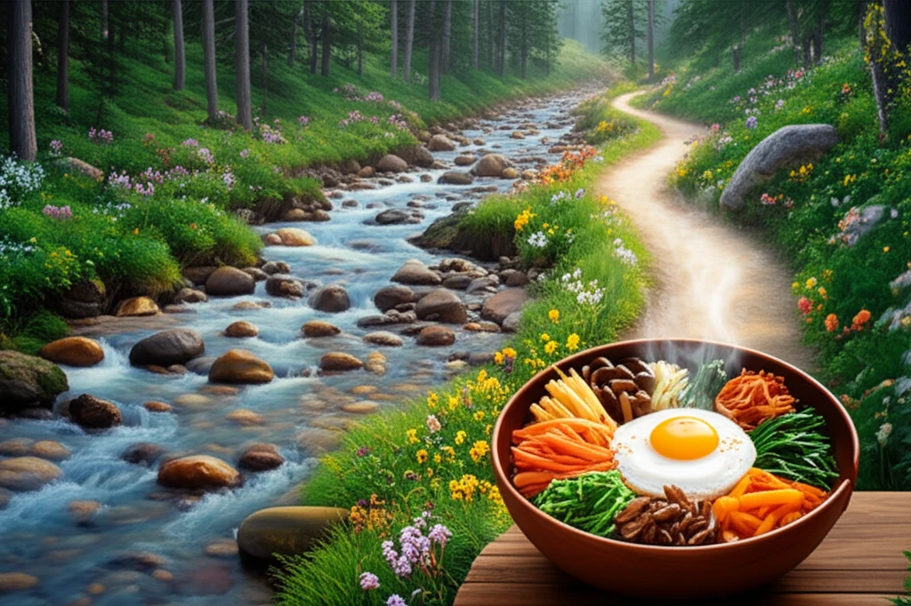 비수구미 마을 전경