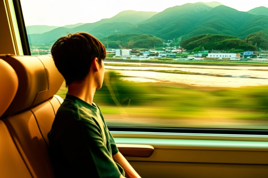 부전역 일반 열차 승강장 풍경